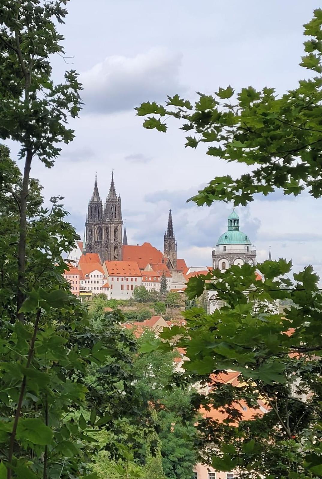 Cosel Apartment Altstadt Radfahrer Balkon Meissen Ngoại thất bức ảnh